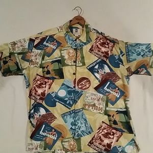 KAHALA Men's Short Sleeve Hawaiian Shirt